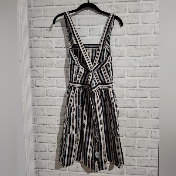Madewell Dresses Madewell Apron Mini Dress In Evelyn Stripe size 6 - Picture 6 of 10